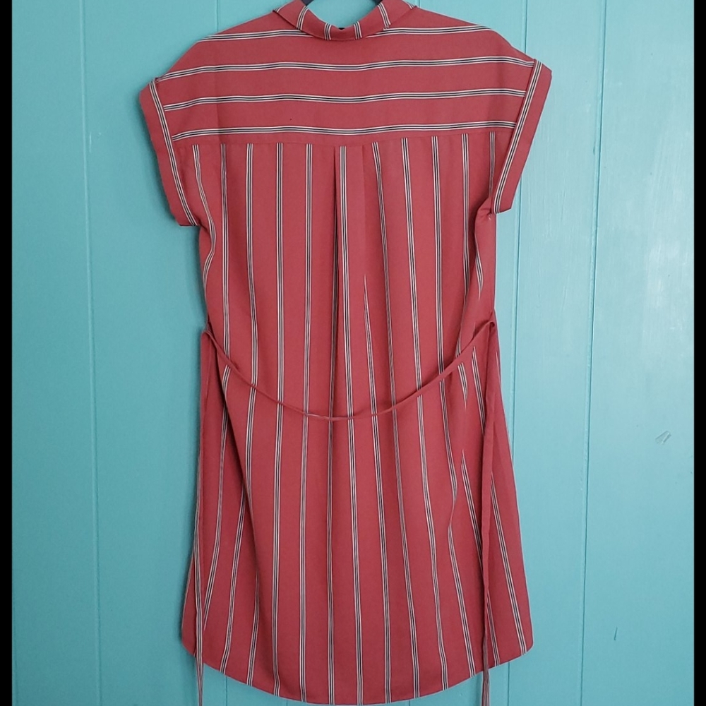 Express Button Down Shirt Dress - Picture 9 of 10